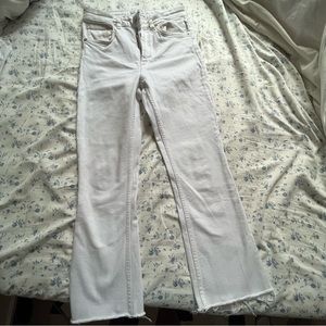 Zara white jeans